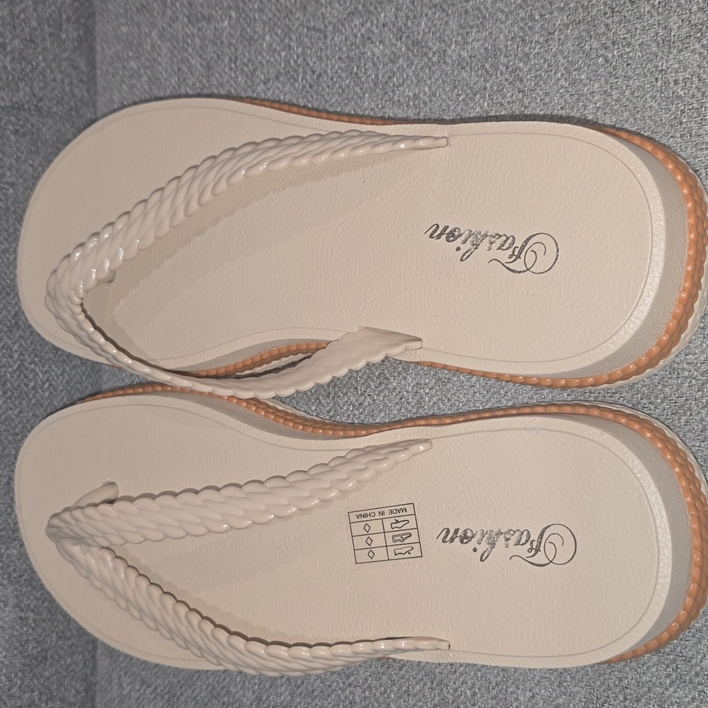 Beige Women's Sandals